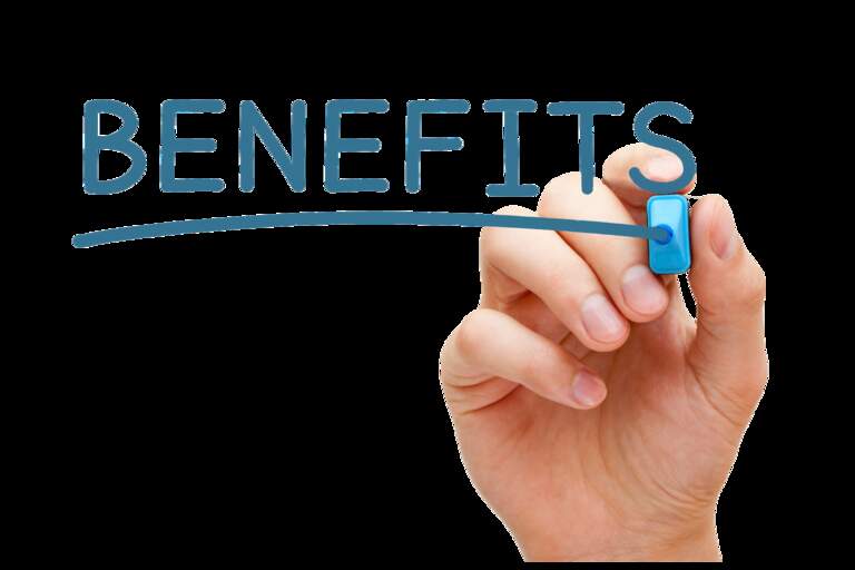 Picture of the word Benefits
